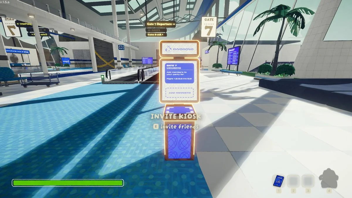 gemeinsam-den-gipfel-erklimmen-tipps-fur-das-abenteuer-in-peak_img_0 | etalongame.de Einladungs-Kiosk im Flughafen zu Beginn von Peak