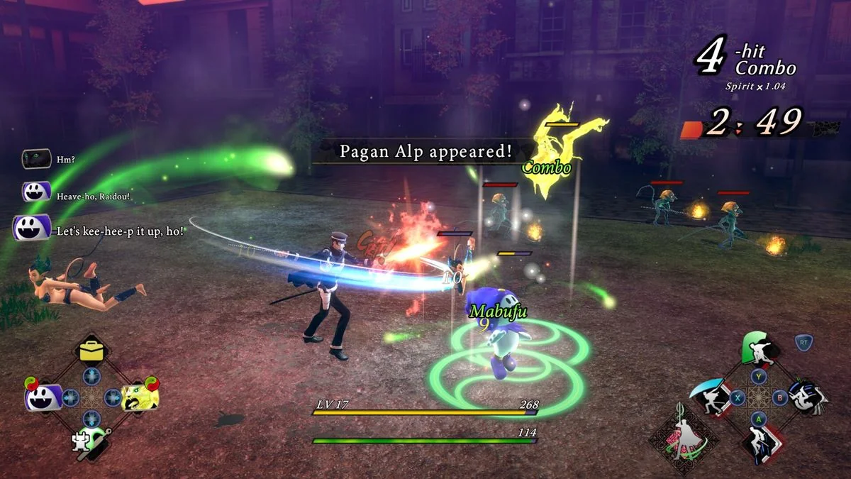 raidou-remastered-the-mystery-of-the-soulless-army-ein-frischer-blick-auf-die-vergangenheit_img_2 | etalongame.de Kampf in Raidou Remastered: The Mystery of the Soulless Army