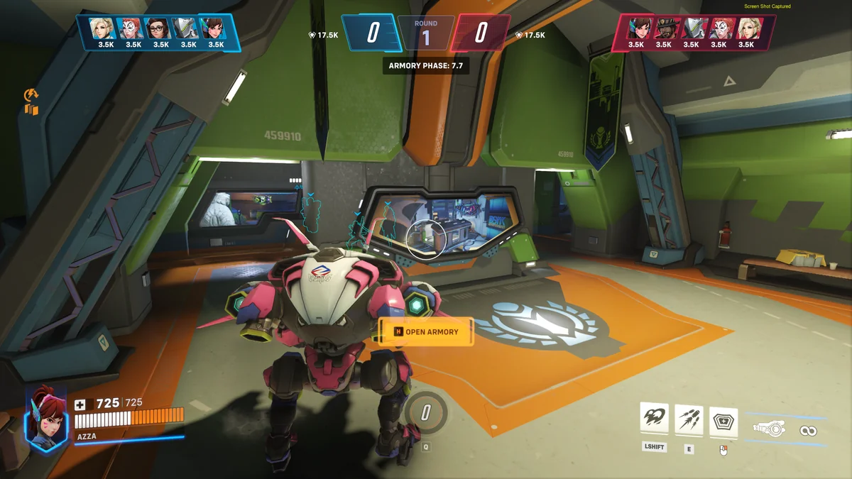 uberraschende-anderung-in-overwatch-2-einfuhrung-der-third-person-perspektive_img_1 | etalongame.de D.Va in Stadium Spawn