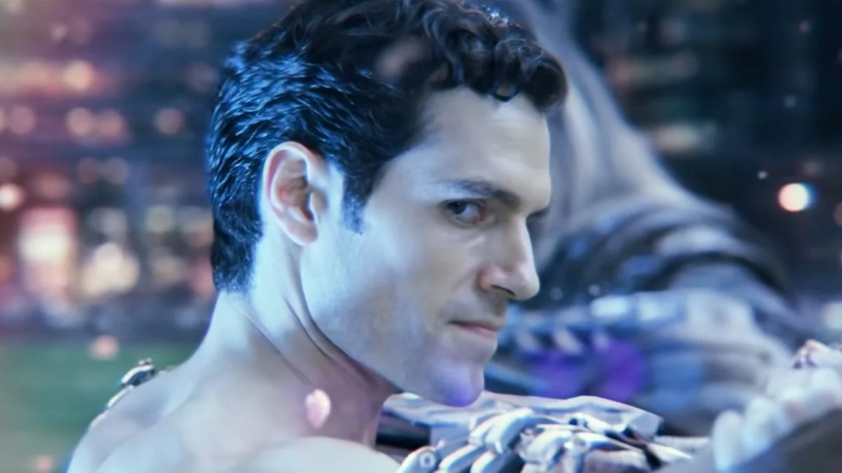 Henry Cavill als Clark Kent während des Superman-Films Justice League.