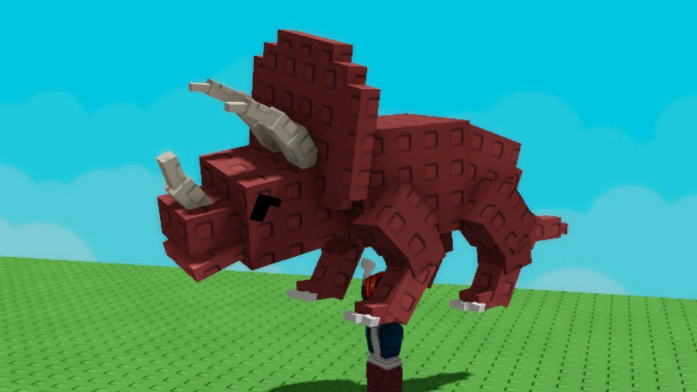 wie-man-den-triceratops-in-grow-a-garden-erhalt_img_1 | etalongame.de einen Garten Spieler hält Triceratops