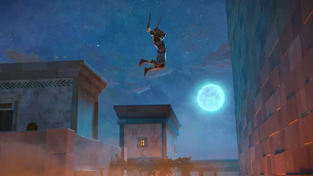 eyes-of-wakanda-die-einfuhrung-eines-neuen-iron-fist_img_0 | etalongame.de Ein Standbild eines springenden Kriegers in Eyes of Wakanda